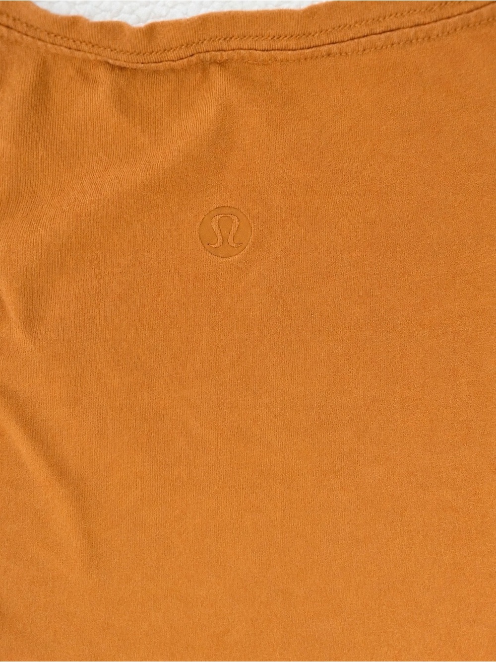 Lululemon Women’s Short Sleeve Tee – Rust/Copper Brown – Relaxed Fit - Picture 4 of 5